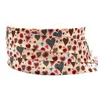 Женская эластичная складывающаяся лента с рисунком, 58 дюйма, для головных уборов сделай сам, аксессуар для волос, 10 ярдов, День святого Валентина