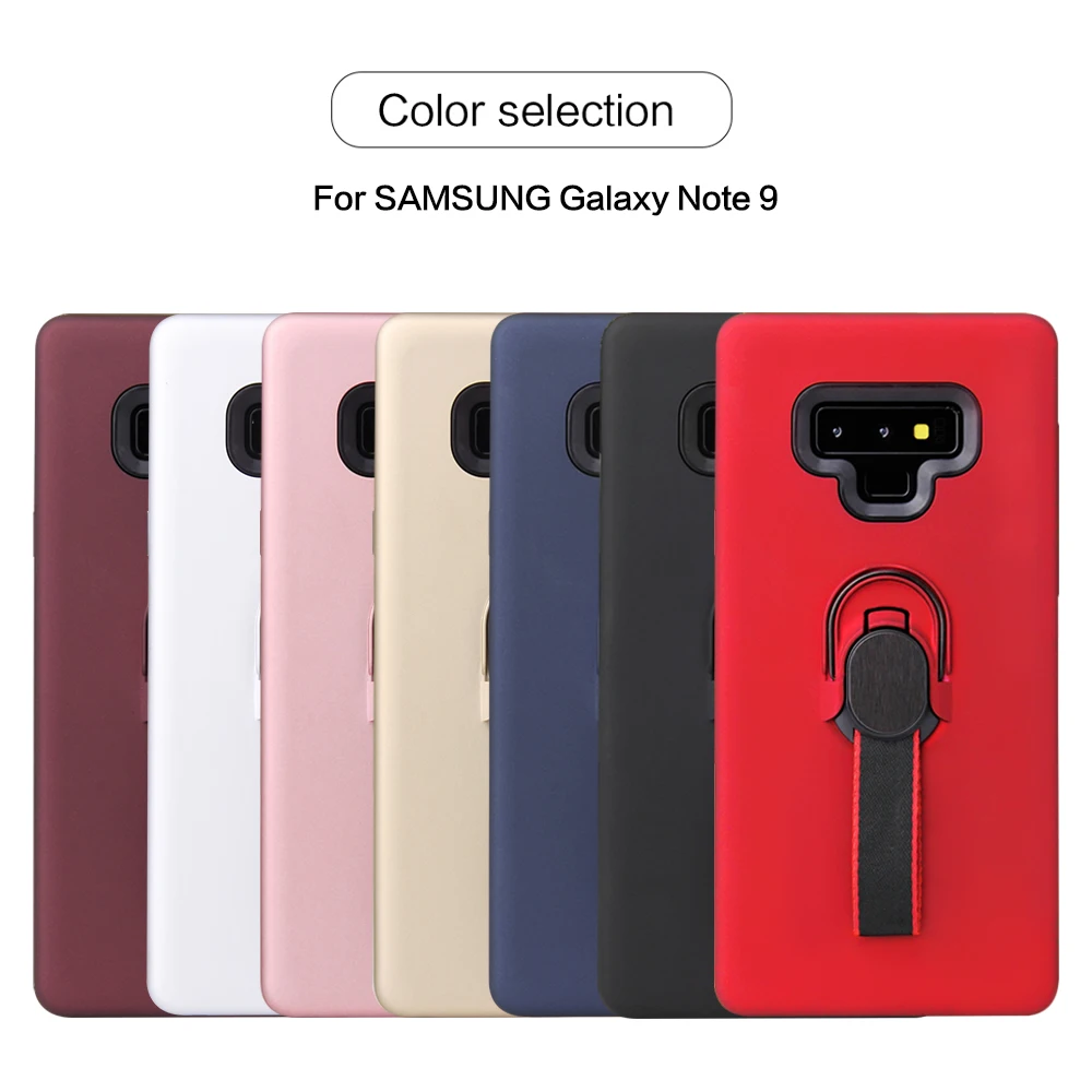 For Samsung Galaxy Note 9 8 5 Case Car Holder Magnetic Suction Ring Bracket Rugged Armor Phone Cover S7 S8 S9 S10 Plus S10E | Мобильные