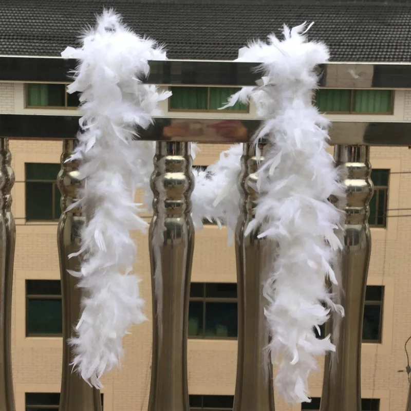 1 шт./2 размера/38 80 г Рождественский декоративный белый шарф Marabou Featherboa Plume одежда