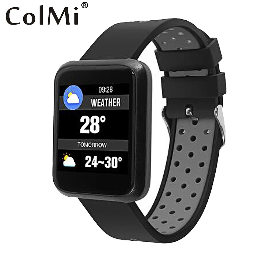 ColMi Спорт 3 Смарт часы крови Давление сердечного ритма фитнес браслет IP68