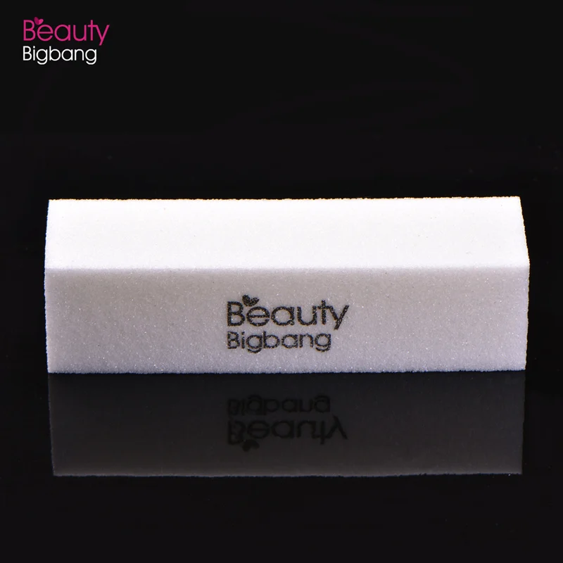 Белый BEAUTYBIGBANG 9,4*2,5*2,5 см Губка пилка для ногтей белый шлифовальный буферный блок для ногтей лак для ногтей Лайм a ongle nagelvijl paznokci - Цвет: Белый