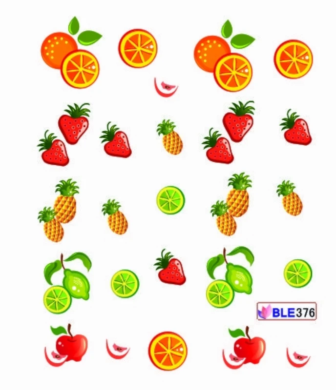 11 упаковок/партия наклейки для ногтей|nail sticker flower|nail artnail |