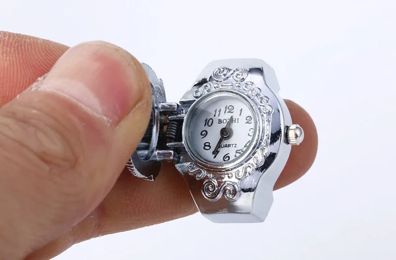 Новый Дизайн Кольца Ювелирные Изделия Часы Женщины Девушка Мода Круглый