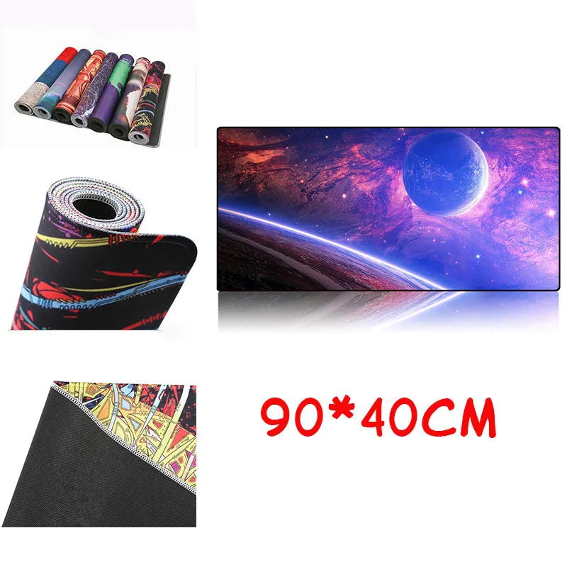 2020 Новый 90*40 см скоростная версия большой игровой коврик для мыши Коврик ноутбука