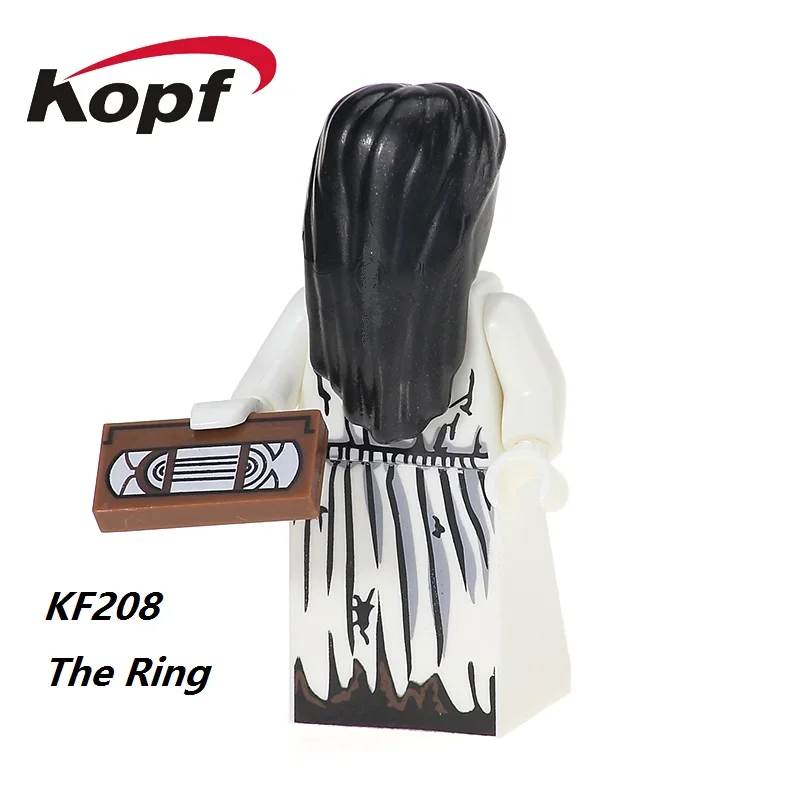 KF208 Without Box Одиночная Супер Герои AIM Agent Pennywise костюм для взрослых страшный клоун Это строительные блоки детские игрушки KF1157 - Цвет: KF208 Without Box