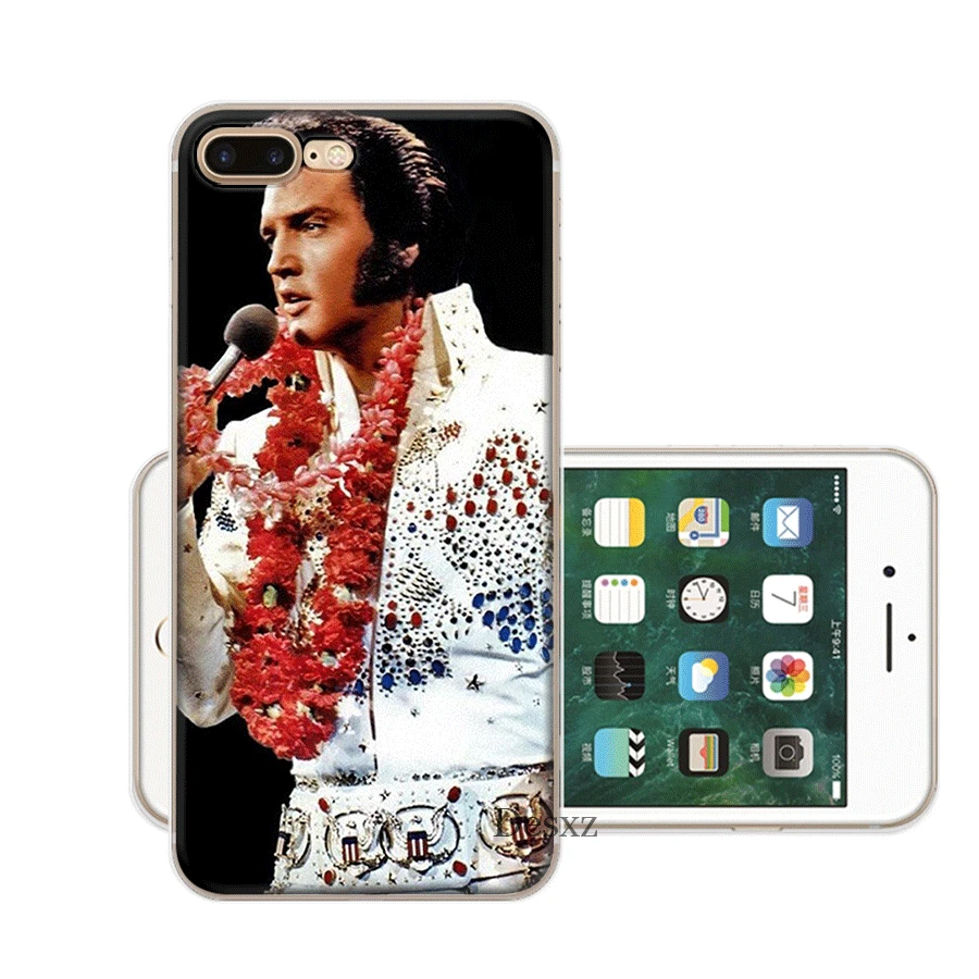 Чехол для телефона Elvis Presley Kiss iPhone 5 5S SE 6 6s 7 8 Plus X XS XR Max|Чехлы-накладки| |