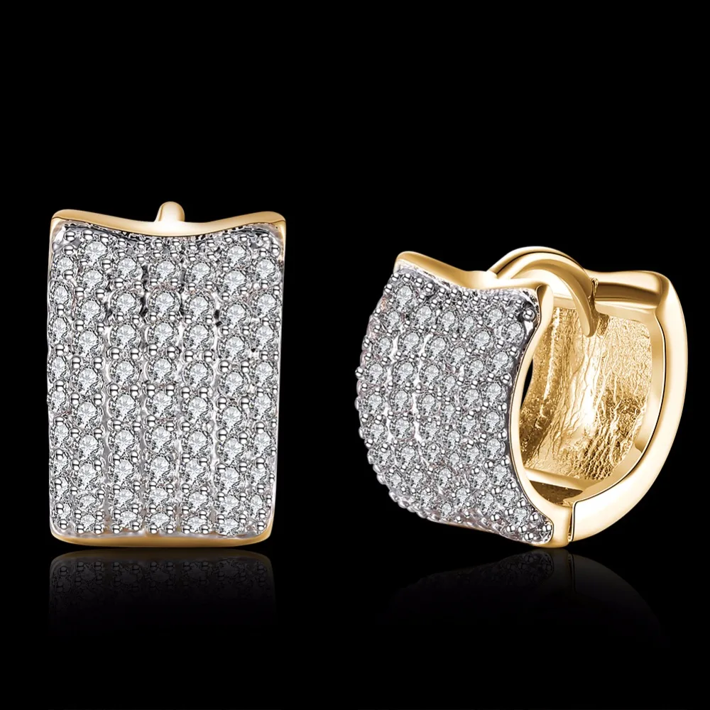 Женские серьги кольца с австрийским фианитом 10 мм|small hoop earrings|fashion earringshoop earrings |