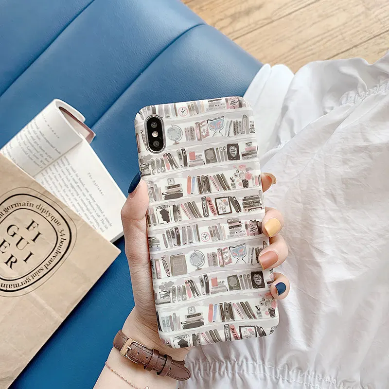 Жесткие ПК-Чехлы для huawei P20 P30 Mate20 Pro Lite Nova 3 3i 3e 4 4e плакат бумага матовый чехол для Honor 10 lite 8X задняя крышка funda - Цвет: 4
