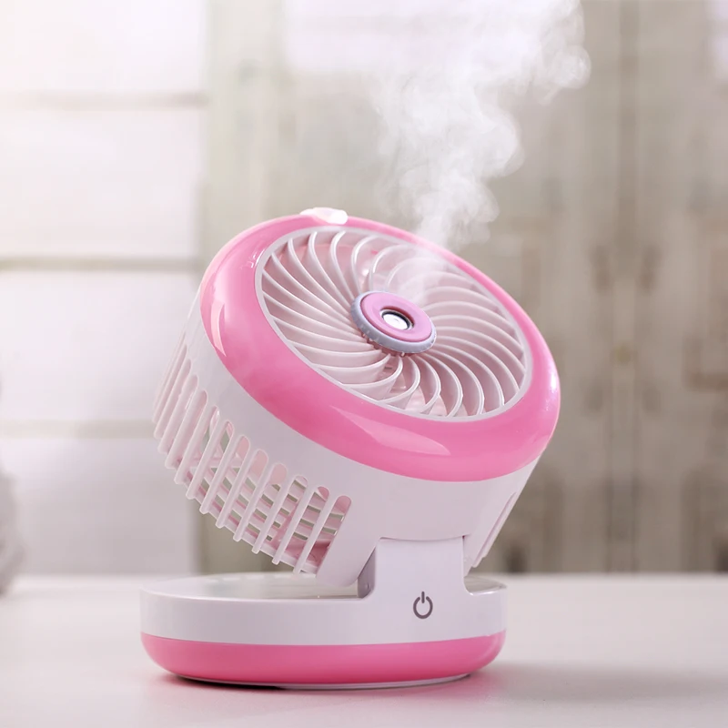 USB mini portable water jet cooler spray fan cold charging small desktop | Бытовая техника