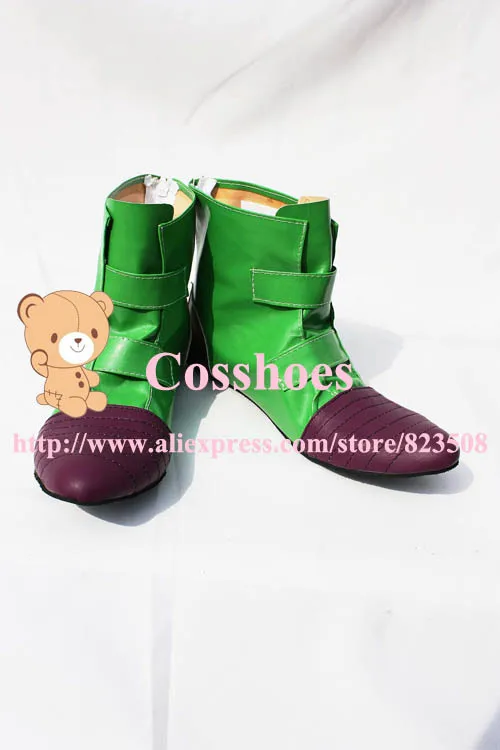 Сделанные на заказ Зеленые ботинки для косплея | Тематическая одежда и униформа