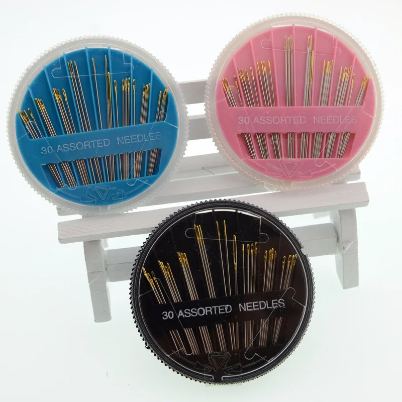 

30pcs Assorted Hand Sewing Needles Embroidery Mending Arts Craft Sewing Tools Quilting Accessories Stitch Needlework Supplies