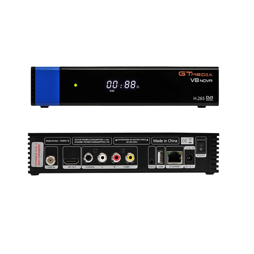 V8 Nova DVB S2 HD 1080p спутниковый ресивер H.265|Спутниковое ТВ| |