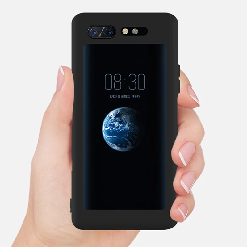 Чехол для смартфона ZTE Nubia X Роскошный Матовый силиконовый мягкий чехол NX616J