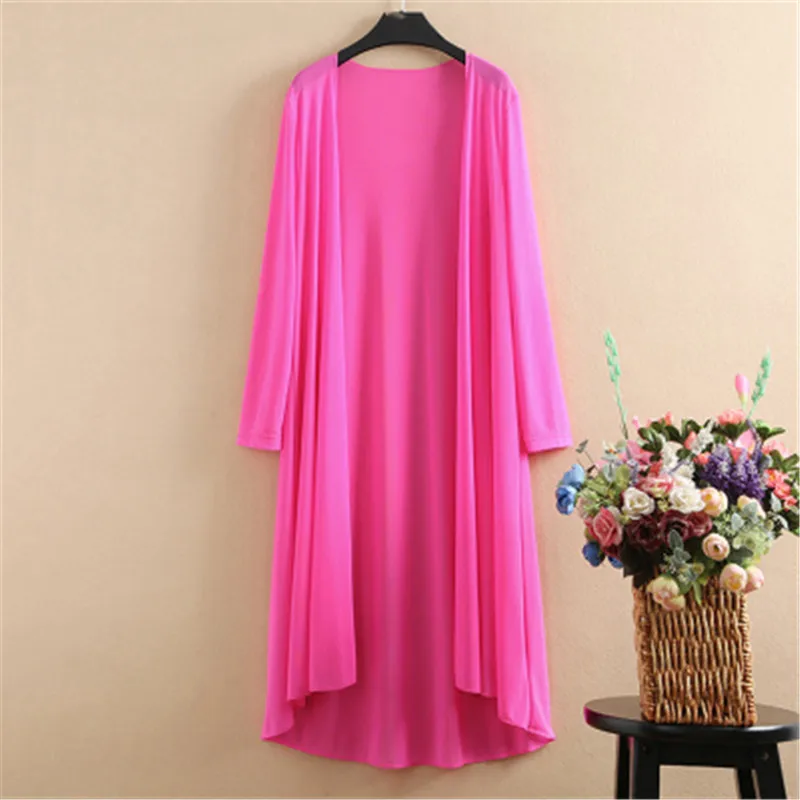 Кардиган Длинный летний кардиган Женская белая блузка розовая рубашка 4XL 5XL