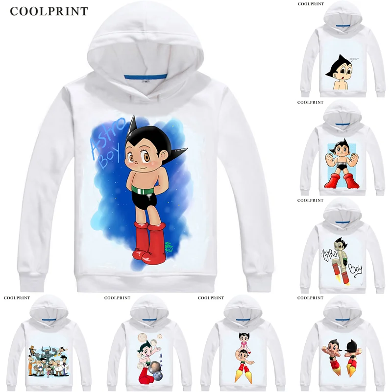 Худи с капюшоном для мальчиков Astro толстовка аниме могучий Atom Tetsuwan Atomu Doctor Tenma Astroboy