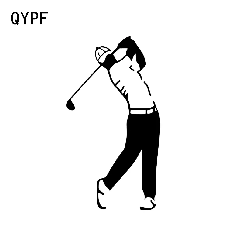 QYPF 9 1*16 7 см Модный спортивный декор для гольфа Графический стикер автомобиля