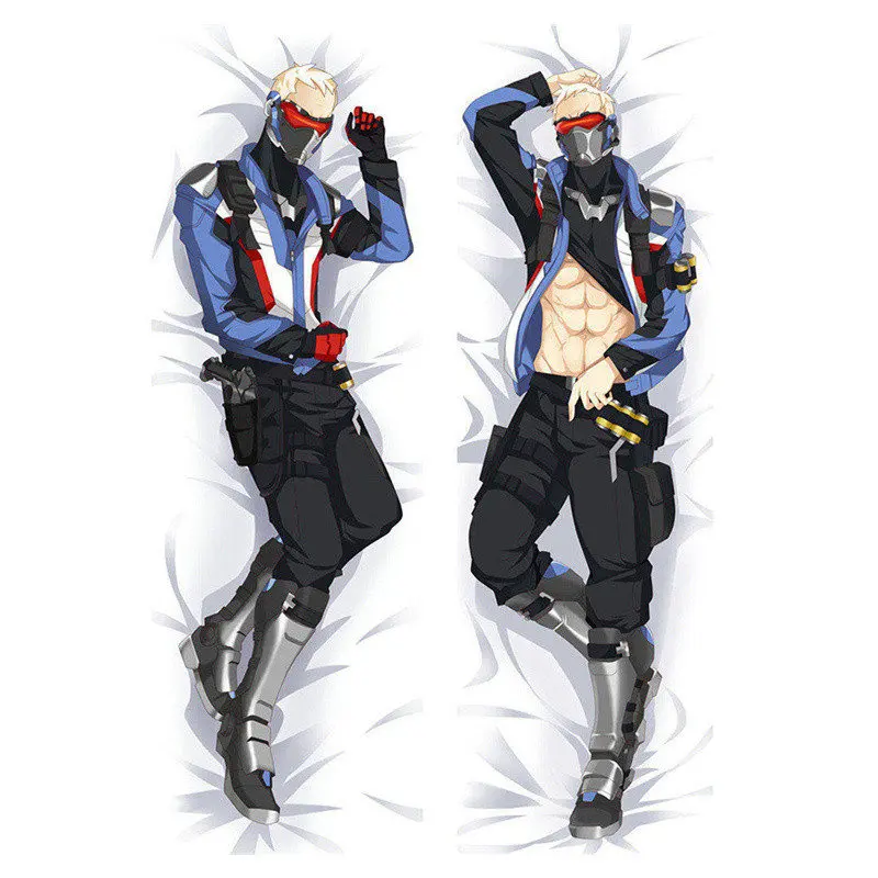 Чехол для подушки в стиле аниме OW Dva Genji Hanzo Junkrat Reaper, двусторонний чехол для подушки в обтяжку, Подарочный чехол - Цвет: 11