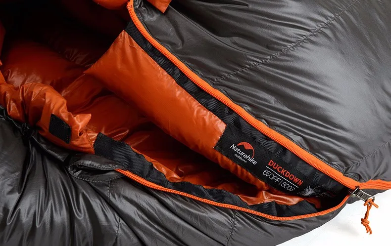 NatureHike сверхлегкий спальный мешок с 90% белым утиным пухом для мам, Сверхлегкий удлиненный спальный мешок для взрослых в холодную погоду на-15~-20 градусов