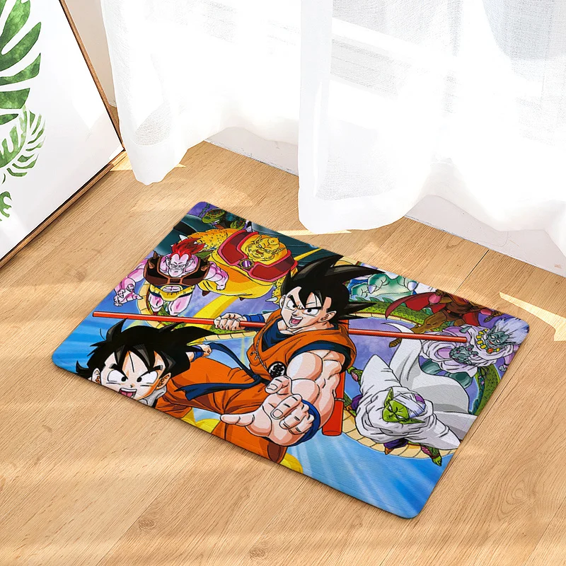 see chart IVYYE Dragon Ball индивидуальный коврик с рисунком из аниме украшения для дома ковры мультяшный коврик для спальни коврики для ванной плюшевые коврики коврик для двери Новинка - Цвет: see chart