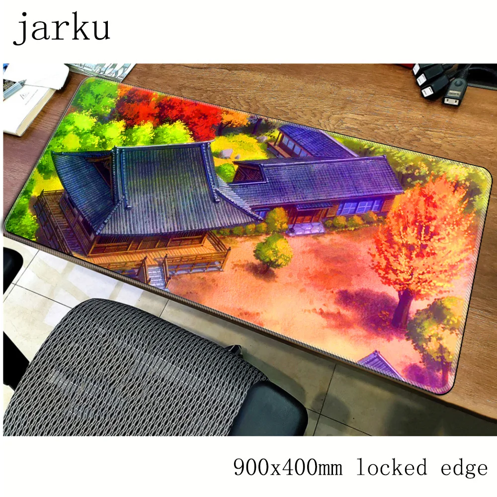 natsume yuujinchou pad mouse computador gamer mause 90x30cM padmouse big Beautiful mousepad ergonomic gadget office desk mat | Компьютеры