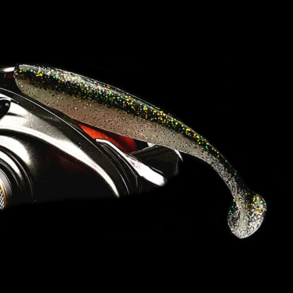 WALK FISH Easy Shiner 6 шт./лот Мягкая приманка 2 1 Г/7 см рыболовная мягкая силиконовая на