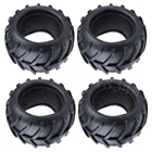 4 шт.лот резиновая шина OD :82 мм ID:52 мм Ширина: 46 мм с поролоновыми вставками для RC 116 Monster Truck