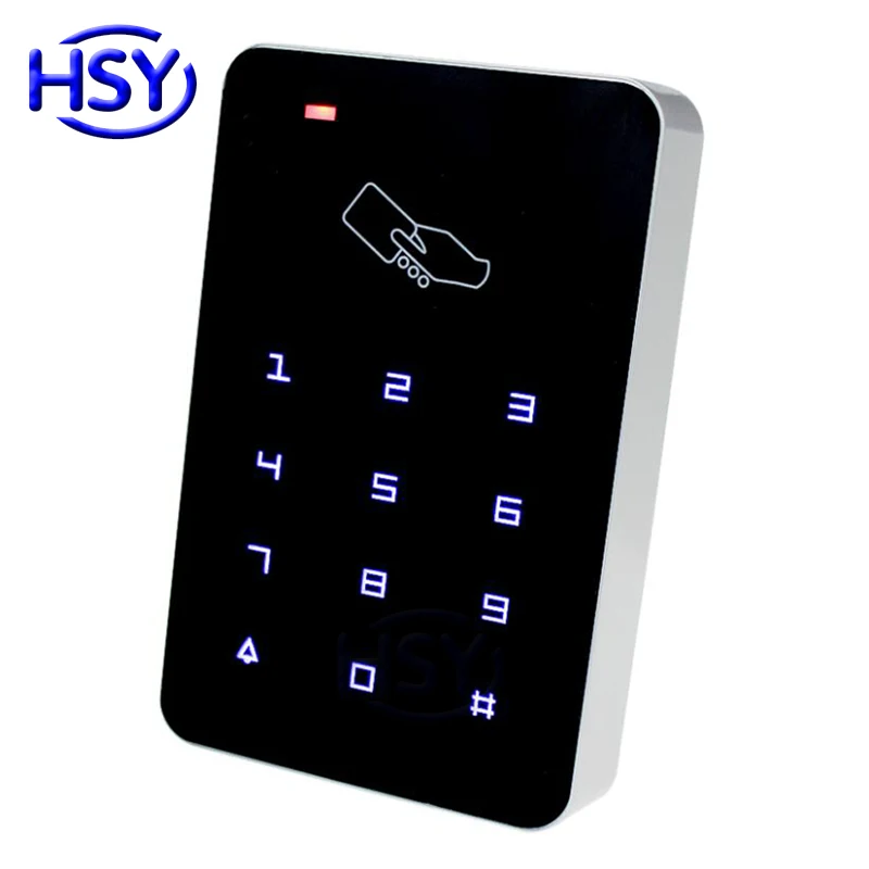 Сенсорная клавиатура единый контроль доступа к двери автономная RFID-карты бирки