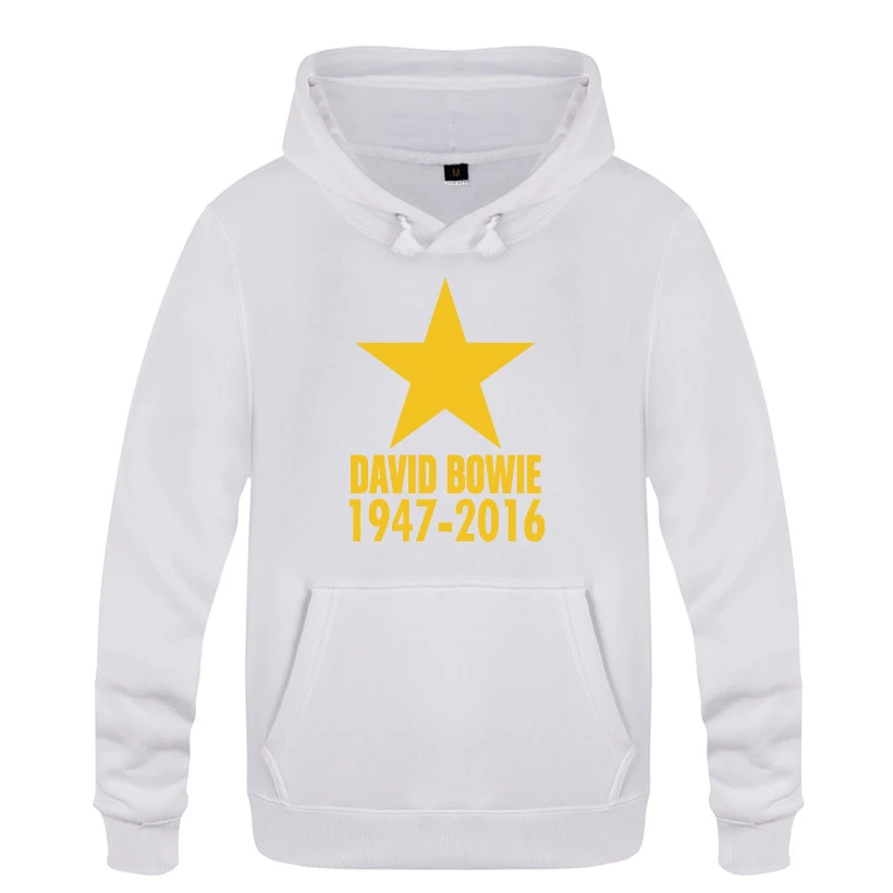 Мужской свитшот Blackstar Ziggy 1947 2016 David Bowie флисовый пуловер с капюшоном 2018|Мужские