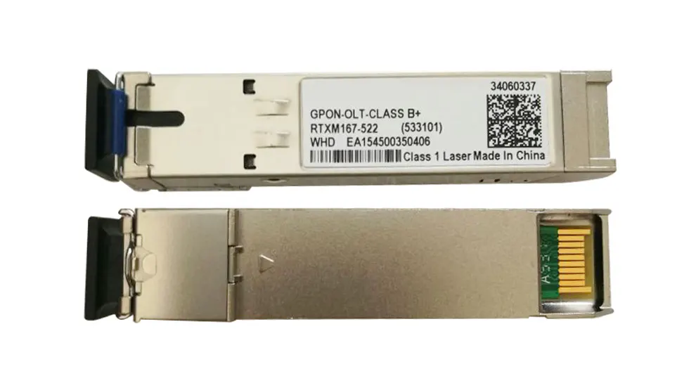 GPON OLT SFP модули с одномодовое волокно EPON GEPON Tx 1490nm Rx1310nm SC разъем класса B