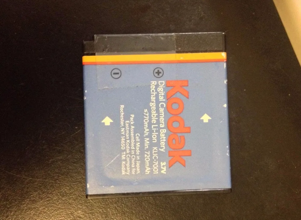 Оригинальный литий ионный аккумулятор для Kodak v550 v610 V570 V750 m863 m893 m1063 m1073 M340 M320 M341