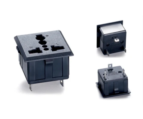 10 шт./лот универсальная электрическая розетка переменного тока американская