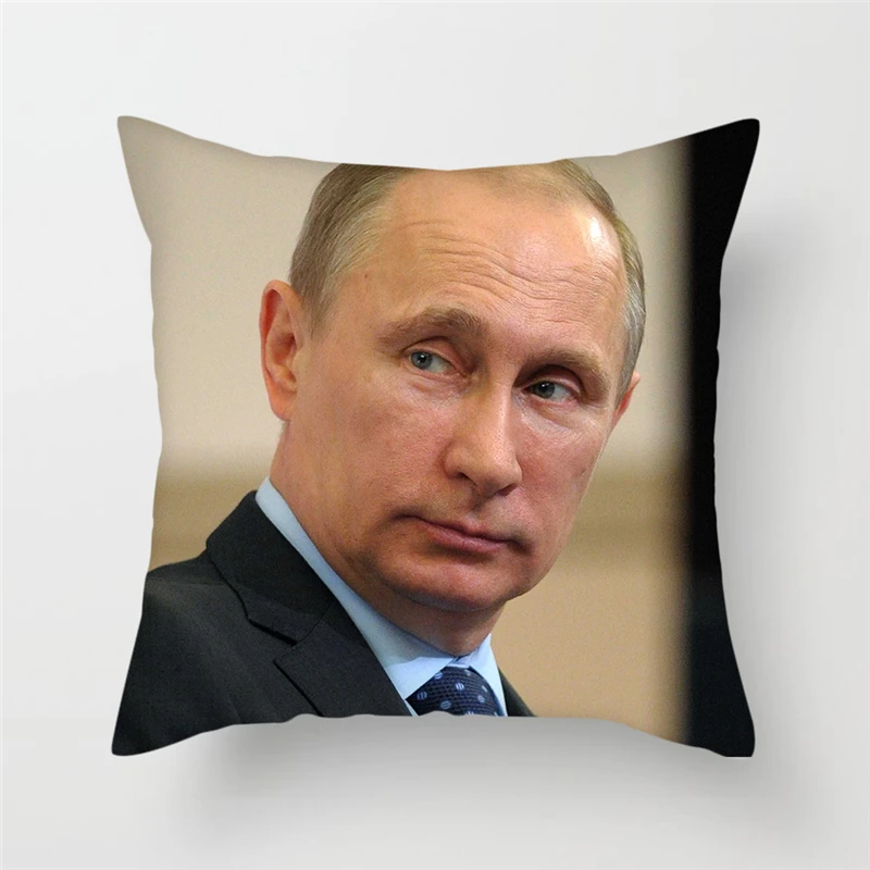 Fuwatacchi портретный стиль наволочки для подушек русская путиная наволочки для декоративного домашнего дивана наволочки с пайетками