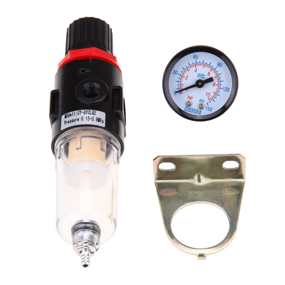 1/4 &quotсжатый воздушный фильтр водоотделитель редуктор давления fcompressor