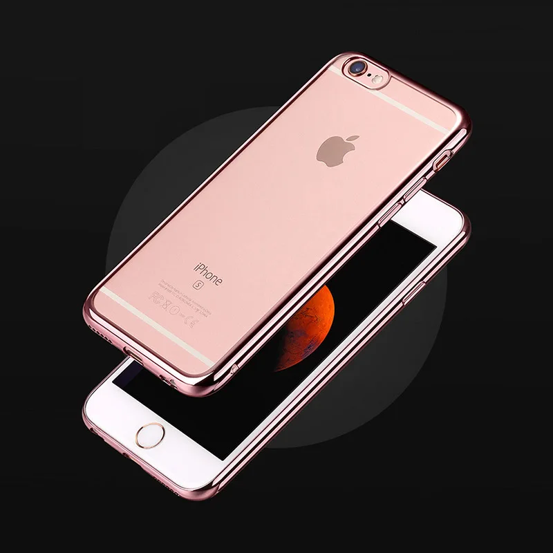 Ультратонкий TPU чехол для iPhone 5/5S 4 дюймов Ясно Тонкий Мягкий мобильный телефон