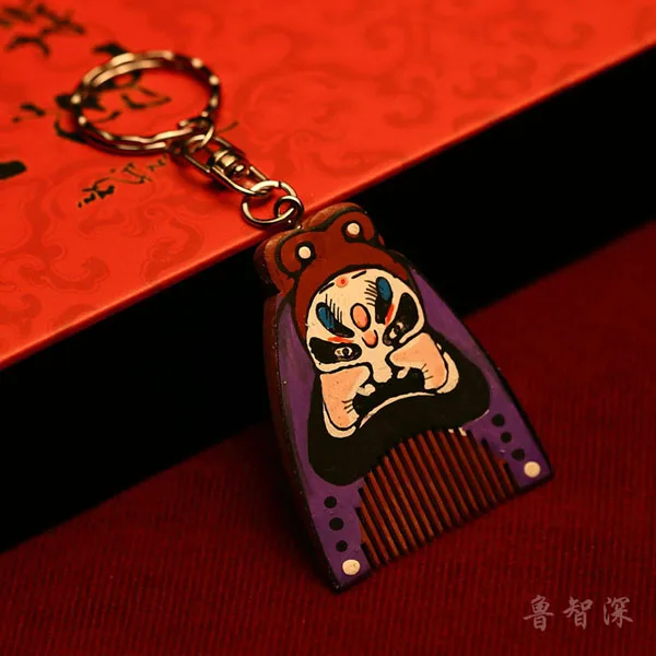 ONEICE расческа брелок китайский стиль Пекинская опера характеристики маленьких