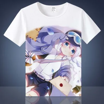 Футболка для косплея нового дизайна ка гочумон ва Usagi футболка по аниме Desuka cafuu chino