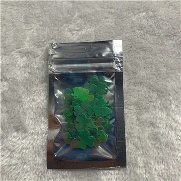 800 шт 13 мм свободные ПВХ блестки Lucky Grass форма блестки Diy платье аксессуары пошива одежды отделка для одежды ремесло - Цвет: Зеленый