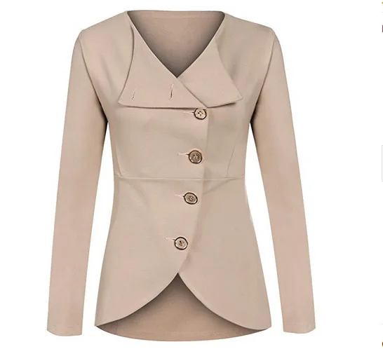 

Suit Jacket Female Blazers Feminino Ladies Blazers Single Breasted Black Women Blazer Long Sleeve Slim Short Jacket
