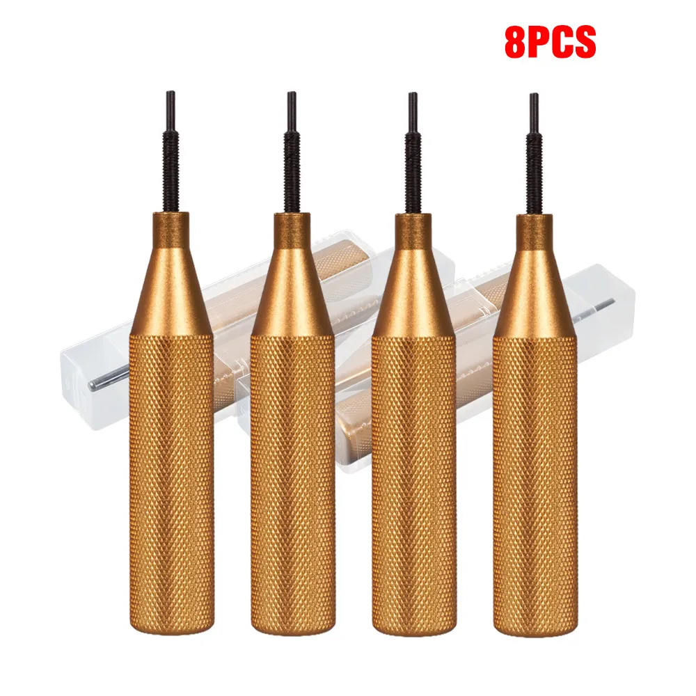 Gold 8pcs Инструмент для механики автомобиля ECU крышка открытый инструмент для автомобиля KTM100 Ktag K-tag V7.020 Galletto 4 Fgtech V54 ECU инструмент для ремонта автомобиля - Цвет: Gold 8pcs