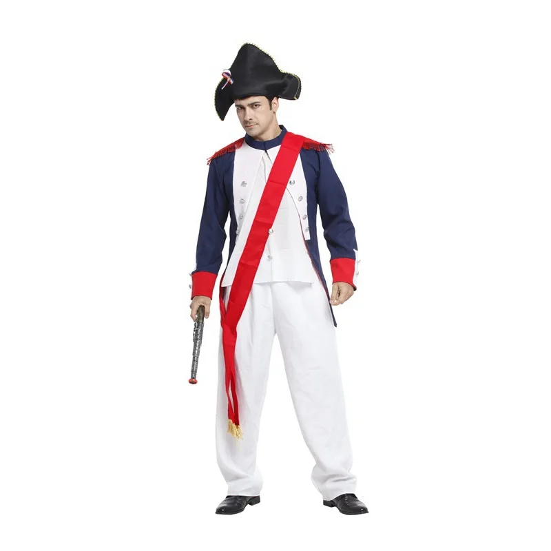 

Halloween cosplay costume stage performance costume ball Handsome First French Empire napoleon costume
