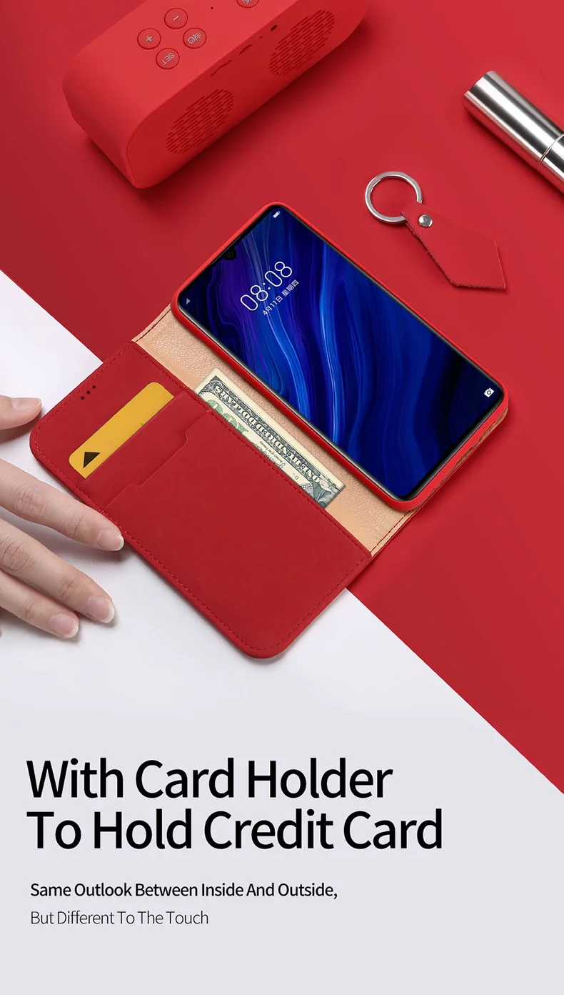 DUX DUCIS чехол из натуральной кожи для huawei P30 чехол P30 pro Магнитный кошелек крышка для huawei P30 Pro P 30 телефонные футляры