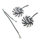 Новый вентилятор охлаждения 75 мм 4PIN PLD08010S12HH для NVIDIA GEFORCE GTX 550 Ti Nvidia GeForce GTX 560 Ti VisionTek R9 270X