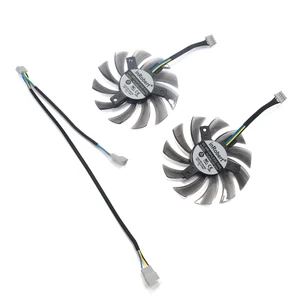 Новый вентилятор охлаждения 75 мм 4PIN PLD08010S12HH для NVIDIA GEFORCE GTX 550 Ti Nvidia GeForce GTX 560 Ti VisionTek R9 270X