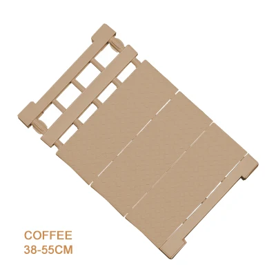 38x55 coffee Регулируемые полки для шкафа Держатели шкаф, органайзер для хранения полка настенный кухонный шкаф Экономия пространства шкаф декоративный - Цвет: 38x55 coffee