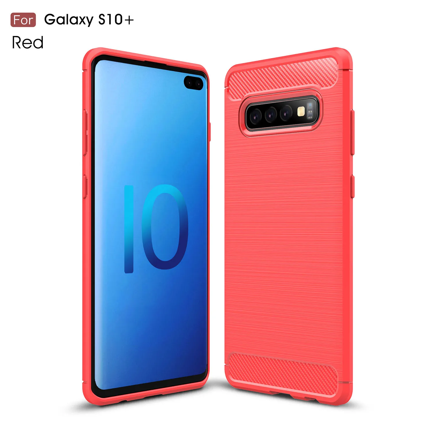 Чехол для Samsung Galaxy S10 S10e Plus TPU силиконовый чехол Ультратонкий Мягкий матовый