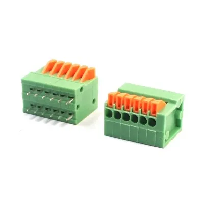 150V 2A 2 54 мм 12 контактный DIP вставные Тип безвинтовое клеммный блок печатных плат