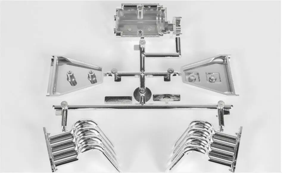 Детали мотора грузовика Axial 1/10 SMT10 AX31355|grave digger| |