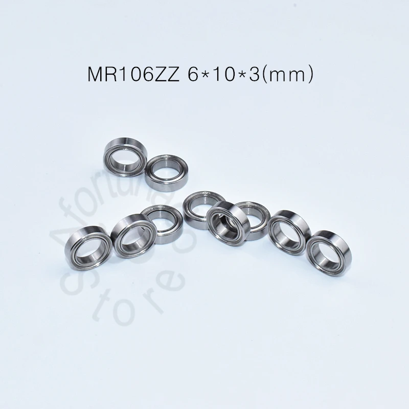 Миниатюрный подшипник MR106ZZ 6*10*3 (мм) ABEC-5 металлический герметичный миниатюрный 10