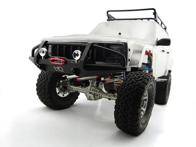 Горячий гоночный алюминиевый передний бампер для 1/10 Traxxas TRX 4 TRX4 AXIAL SCX10 II 90046 90047 Rc