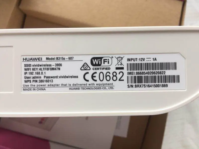 Huawei B315s-607 LTE FDD700/900/1800/2100/2600  TDD2300Mhz   VOIP